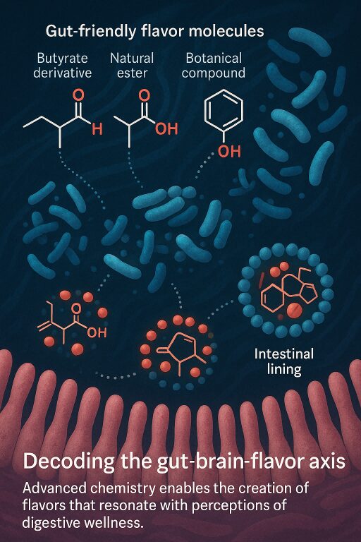 Gut Health Molecules and Microbial Interactions Flavor Concentrates for E-Liquids