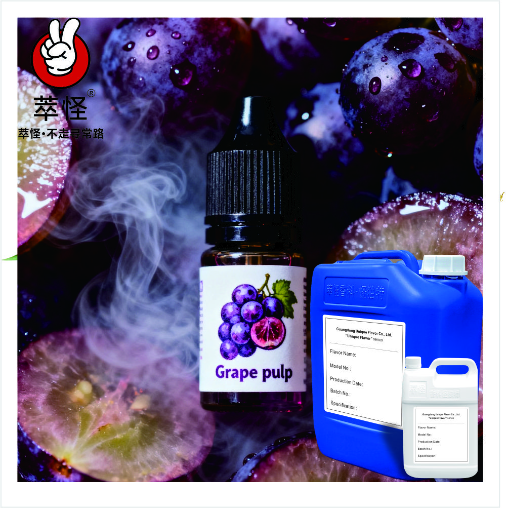 Fresh grape juice flavor