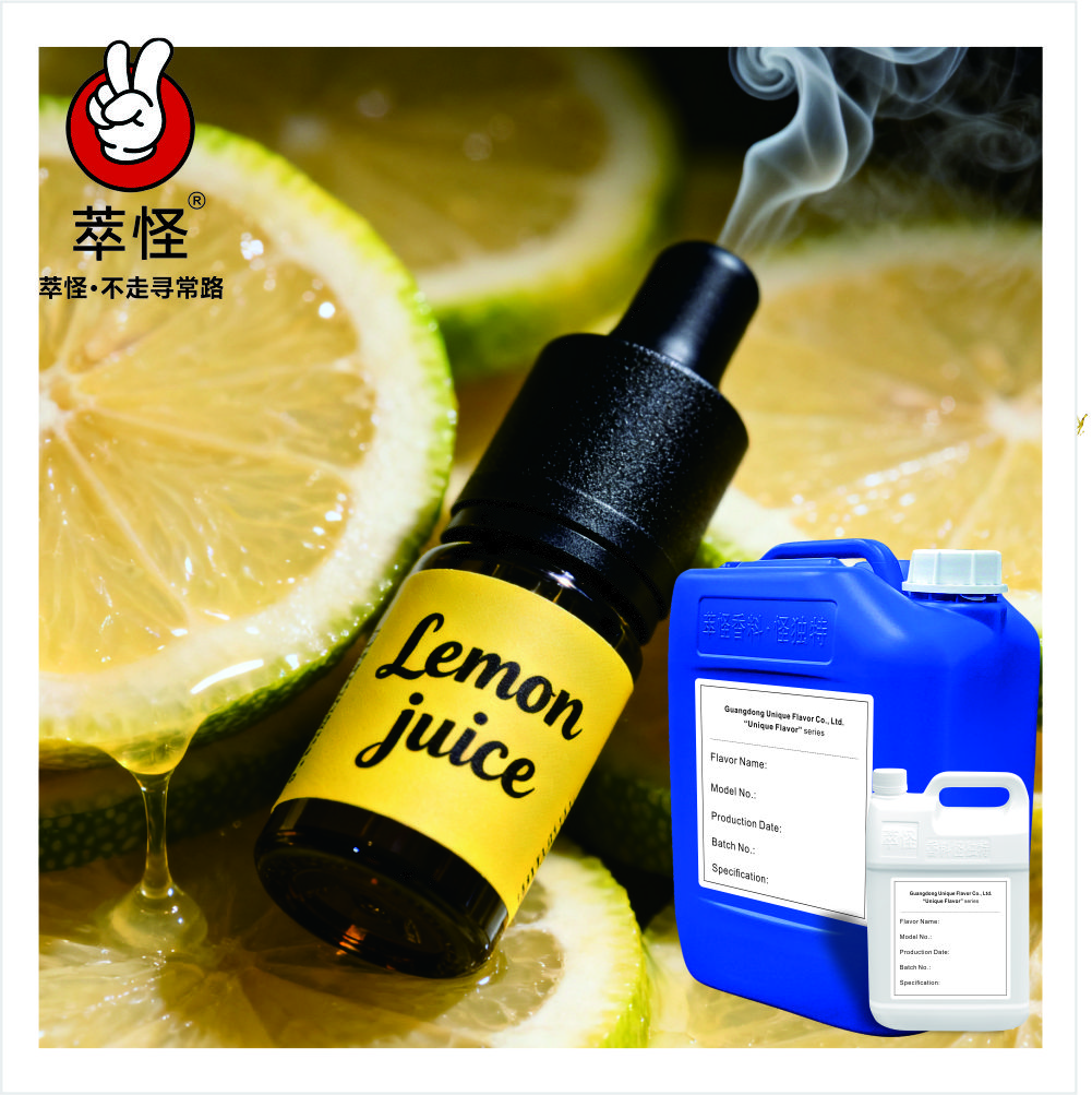 Fresh lemon flavor