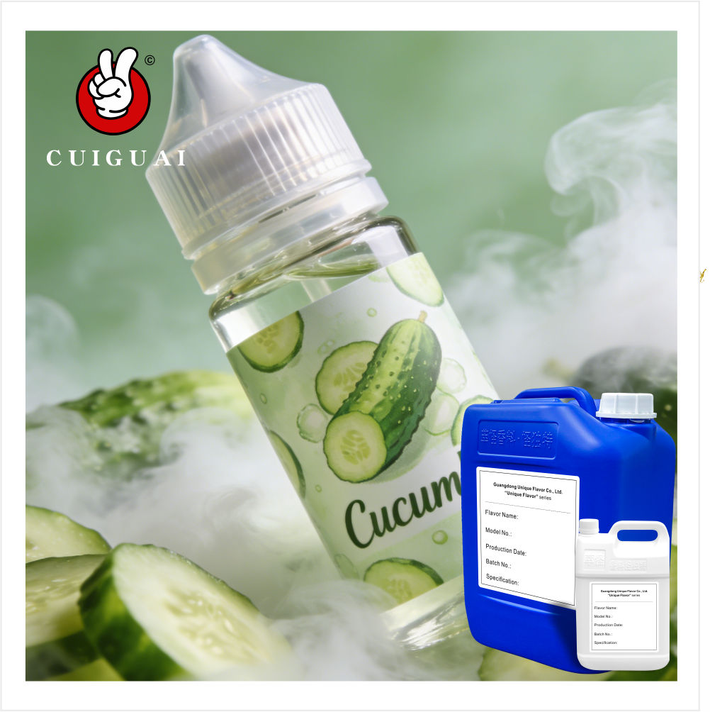 Fresh and intense flavor of cucumbers