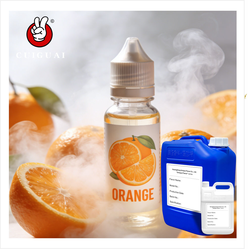 Fresh and intense orange flavor